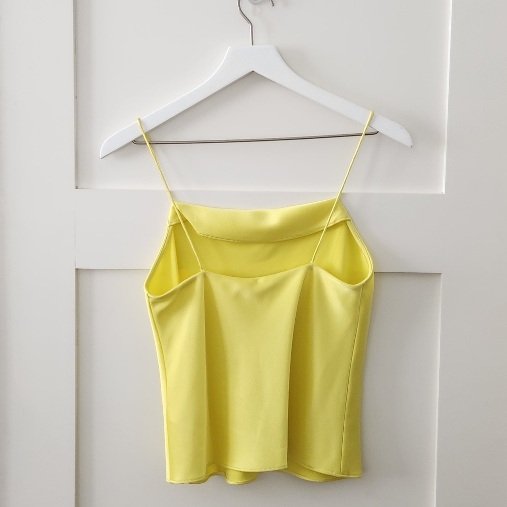 NWT Alice + Olivia Harmon Drapey Slip Tank - Picture 6 of 8